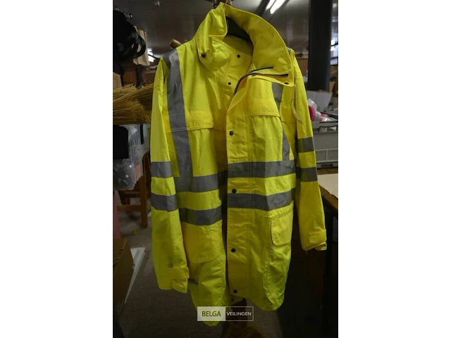 Werkjas fluo xxl - afbeelding 1 van  3