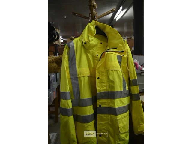 Werkjas fluo xxl - afbeelding 2 van  3