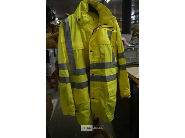 Werkjas fluo xxl - afbeelding 3 van  3