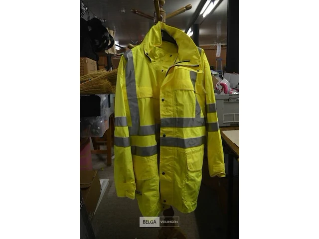 Werkjas fluo xxxl - afbeelding 1 van  3