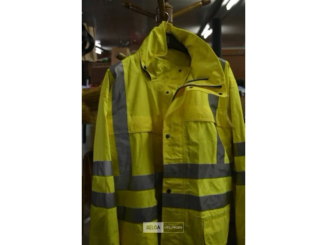 Werkjas fluo xxxl - afbeelding 2 van  3