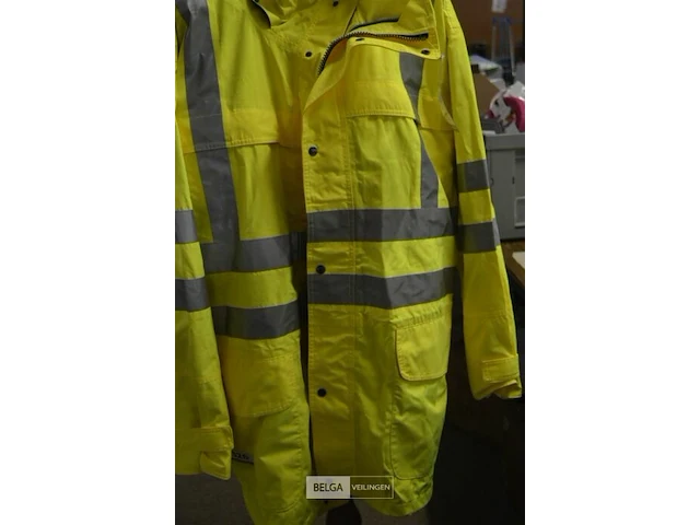 Werkjas fluo xxxl - afbeelding 3 van  3