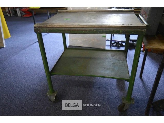 Werkkar groen - afbeelding 1 van  4