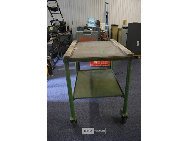 Werkkar groen - afbeelding 2 van  4