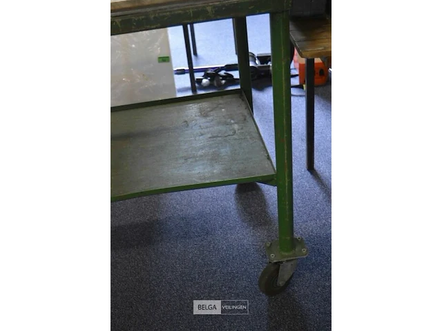 Werkkar groen - afbeelding 4 van  4