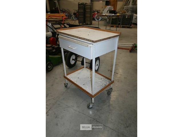 Werkkar met lade - afbeelding 1 van  4