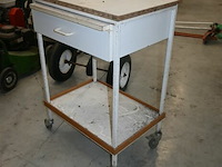 Werkkar met lade - afbeelding 1 van  4