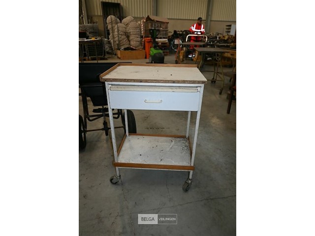 Werkkar met lade - afbeelding 2 van  4