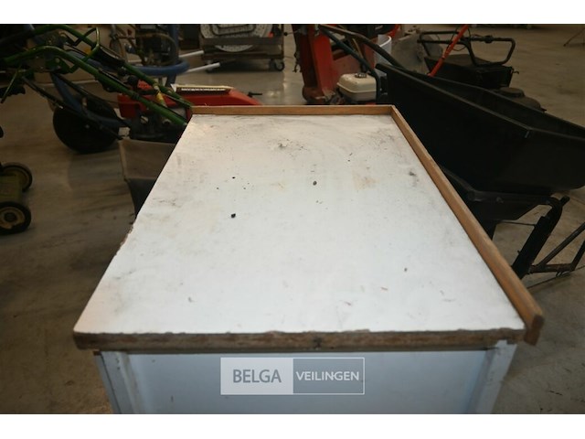 Werkkar met lade - afbeelding 3 van  4
