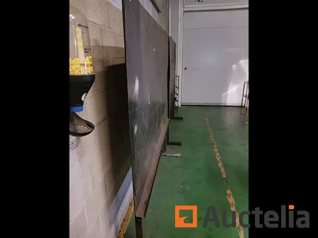 Werkplaats magneetbord zwart, 2stuks - afbeelding 1 van  7