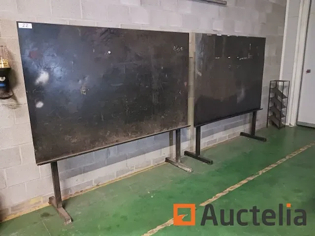 Werkplaats magneetbord zwart, 2stuks - afbeelding 5 van  7