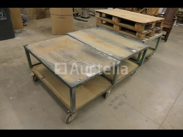 Werkplaats trolleys op wielen - afbeelding 1 van  5