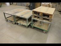 Werkplaats trolleys op wielen - afbeelding 2 van  5