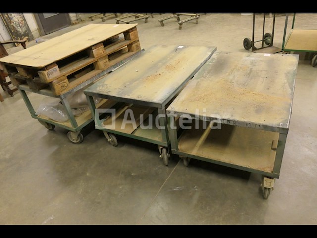 Werkplaats trolleys op wielen - afbeelding 5 van  5