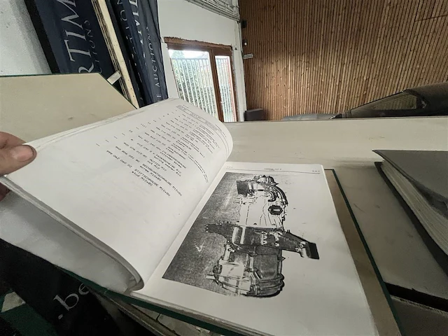 Werkplaatsboek porsche 962 - afbeelding 3 van  5