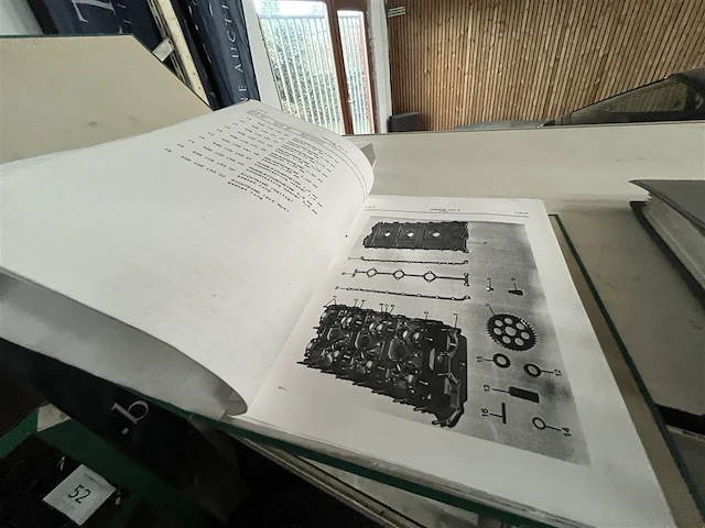 Werkplaatsboek porsche 962 - afbeelding 5 van  5