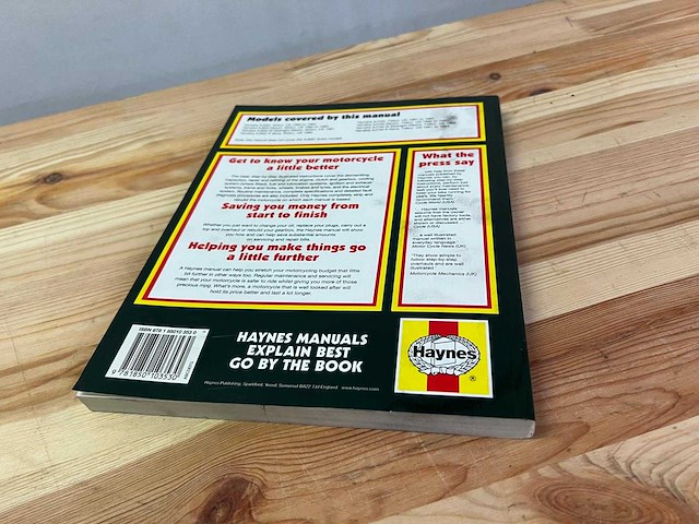 Werkplaatshandboek - haynes yamaha xj650 & 750 fours handleiding (1980–1984) - afbeelding 2 van  3