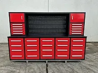 Werkplaatskast 25l-10kl-2d met bord nieuw - afbeelding 1 van  1