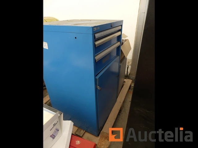 Werkplaatskast met 3 lades en 1 deur - afbeelding 2 van  4