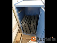 Werkplaatskast met 6 opbergbakken