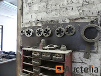 Werkplaatskast met 9 lades en inhoud van frezen en gereedschapsmachines - afbeelding 7 van  10