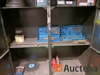 Werkplaatskasten zwart, 2 stuks - afbeelding 3 van  13