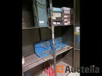 Werkplaatskasten zwart, 2 stuks - afbeelding 4 van  13