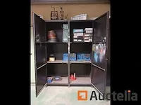 Werkplaatskasten zwart, 2 stuks - afbeelding 1 van  13