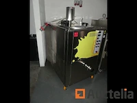 Werkplaatspasteurisator, ijsmachine, 3 professionele machines