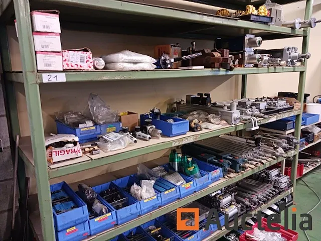 Werkplaatsrek groen, 1 stuk - afbeelding 7 van  7