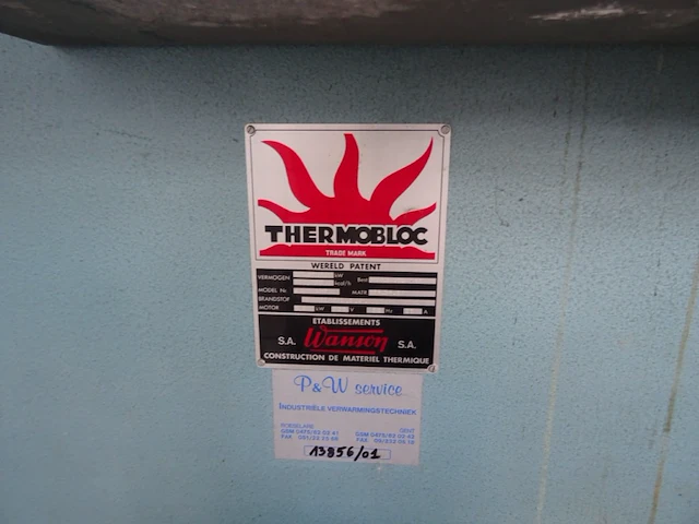 Werkplaatsverwarming thermobloc - afbeelding 3 van  6