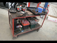 Werkplaatswagen 2 planken en de inhoud - afbeelding 2 van  6