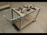 Werkplaatswagen en 5 pneumatisch gereedschap - afbeelding 1 van  9