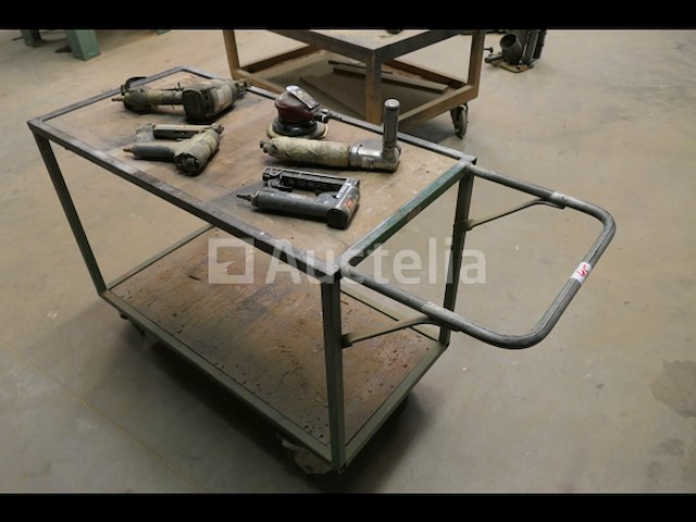 Werkplaatswagen en 5 pneumatisch gereedschap - afbeelding 2 van  9