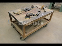 Werkplaatswagen en 5 pneumatisch gereedschap - afbeelding 1 van  11