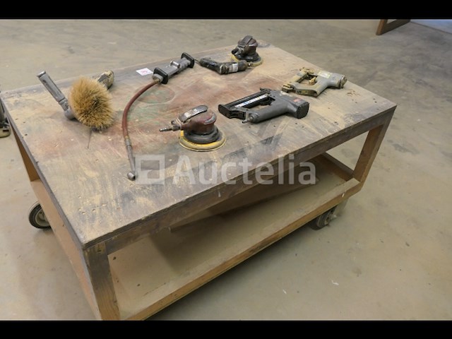 Werkplaatswagen en 5 pneumatisch gereedschap - afbeelding 4 van  11