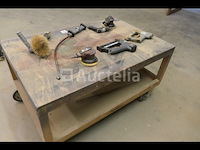 Werkplaatswagen en 5 pneumatisch gereedschap - afbeelding 4 van  11