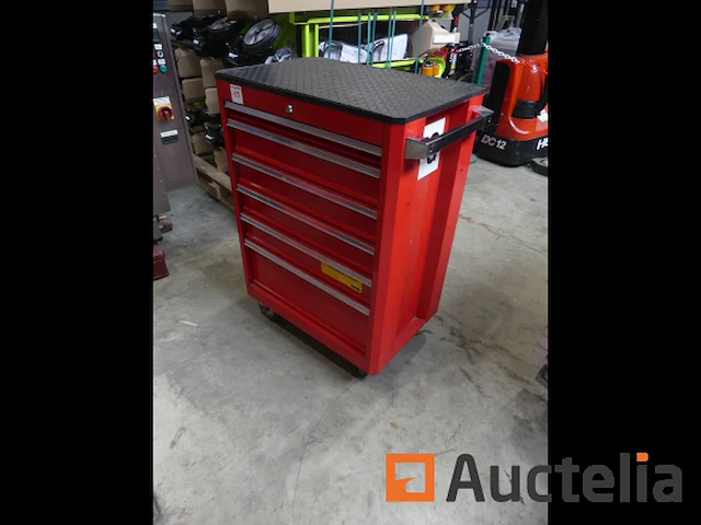 Werkplaatswagen en gereedschapsinhoud - afbeelding 4 van  8