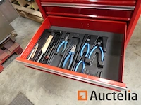 Werkplaatswagen en gereedschapsinhoud - afbeelding 5 van  8