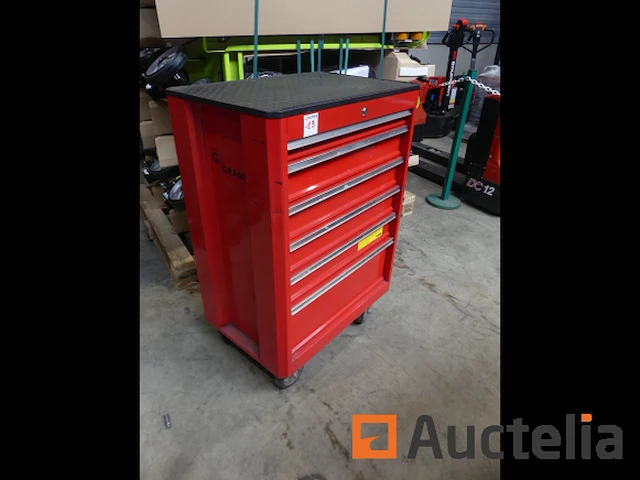 Werkplaatswagen en gereedschapsinhoud - afbeelding 6 van  8