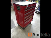Werkplaatswagen en gereedschapsinhoud - afbeelding 1 van  8