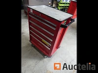 Werkplaatswagen en gereedschapsinhoud - afbeelding 4 van  8
