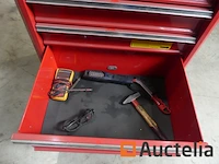 Werkplaatswagen en gereedschapsinhoud - afbeelding 5 van  8