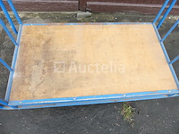 Werkplaatswagen op wielen, zware belasting - afbeelding 2 van  5