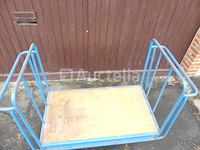 Werkplaatswagen op wielen, zware belasting - afbeelding 3 van  5