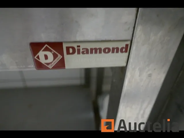 Werktafel diamond, inox - afbeelding 4 van  4