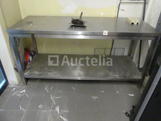Werktafel met dubbele plank, stralend gasterras - afbeelding 3 van  6