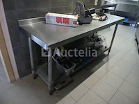 Werktafel met dubbele plank - afbeelding 1 van  8