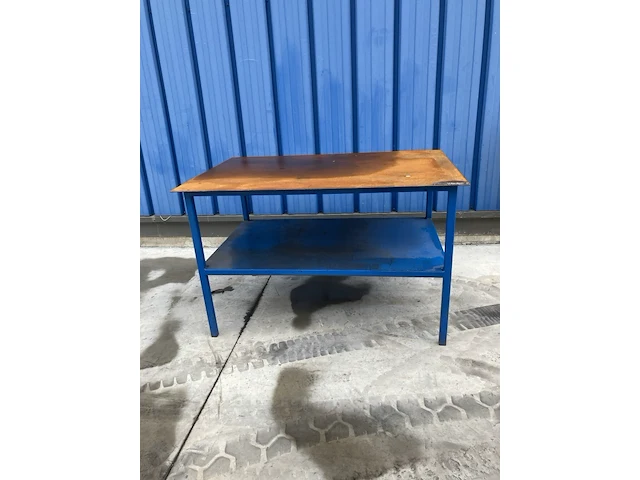Werktafel met stalen werkblad - afbeelding 1 van  1