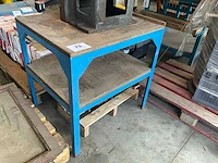 Werktafel met zwaar metalen werkelement - afbeelding 2 van  8